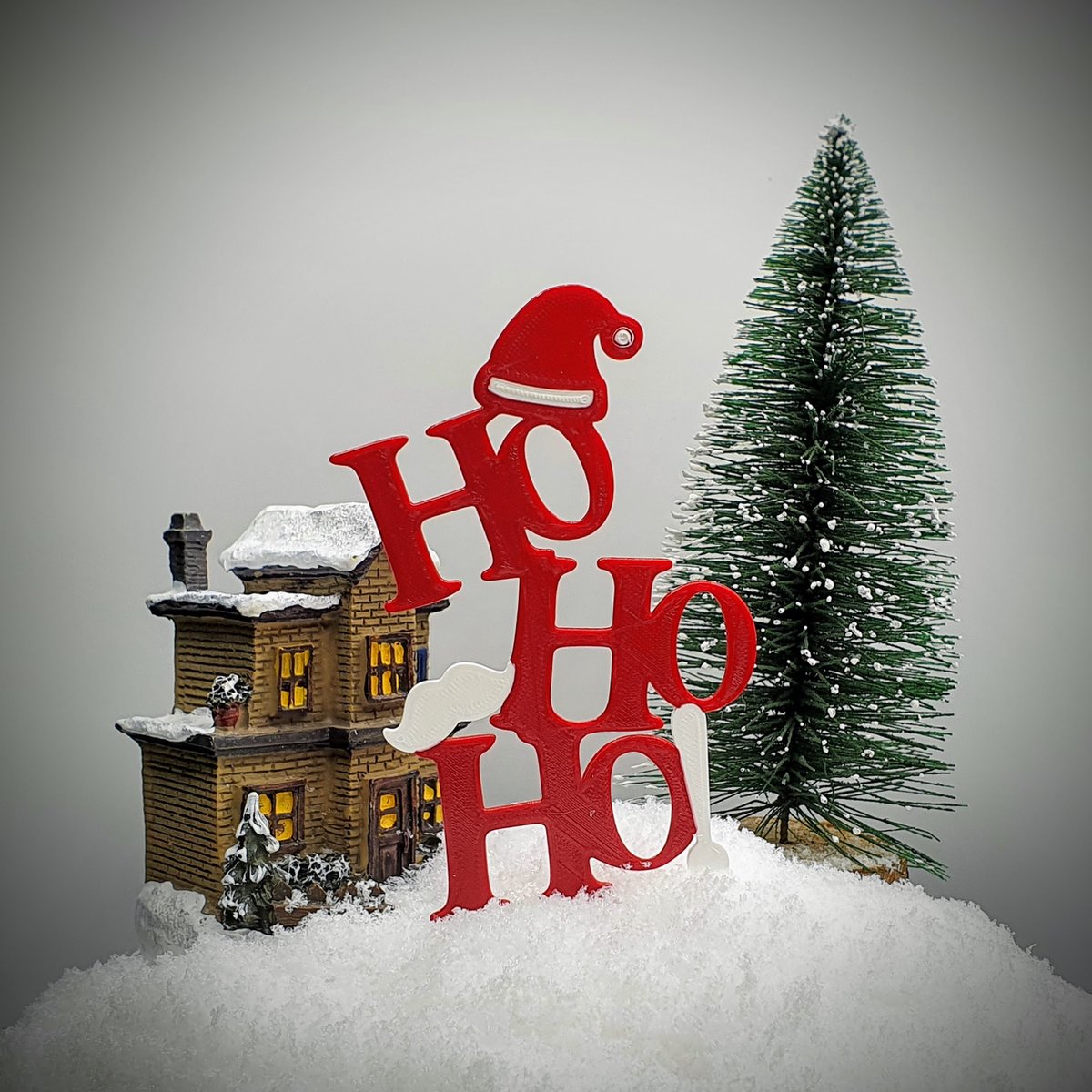 [Nice Little Things] - Taarttopper Ho Ho Ho - Rood + Wit